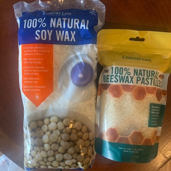 Bag of soy wax and bees wax new - Picture 1 of 3